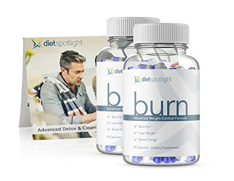 DietSpotlight FitKit - Weight Loss Formula Metabolism & Energy Booster, Appetite Suppressant, Safe & Effective Thermogenic Fat Burner Supplement (2 Months & 3-Day Detox)