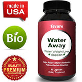 Tevare: Premium Water Pills Diuretic Natural & Pure Dietary Supplement