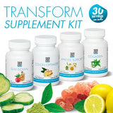 Yes You Can! Weight Loss Diet Supplement Kit Made With High-Quality Ingredients - Bundle Includes: (One Slim Down, One Appetite Support, One Collagen, One Colon Optimizer) - 30 Servings