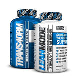 Evlution Nutrition Trans4ormation Mode Stack Trans4orm (60 Serving), Lean Mode (50 Serving) Weight Loss Diet Kit